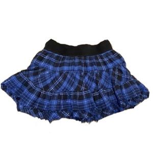 Justice plaid skirt/skort